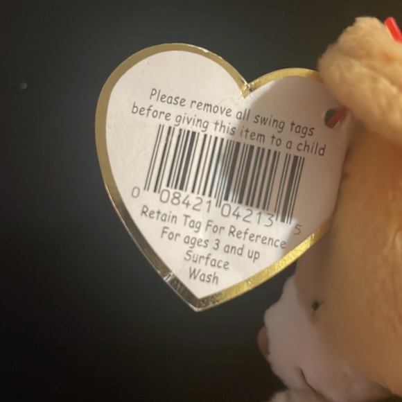 Vintage TY Hope Praying Beanie Baby (with tag errors ) - Picture 8 of 8